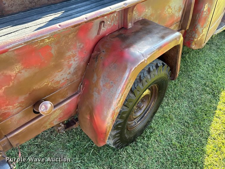 image for item EV1889 1950 Willy's Jeep pickup truck