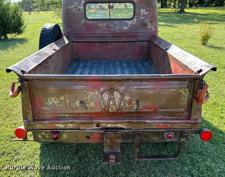 image for item EV1889 1950 Willy's Jeep pickup truck
