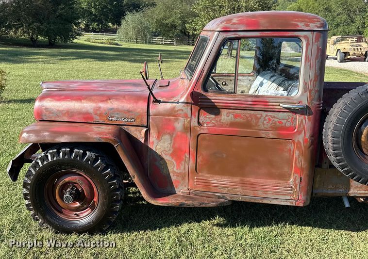 image for item EV1889 1950 Willy's Jeep pickup truck