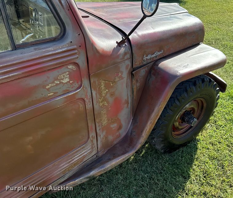 image for item EV1889 1950 Willy's Jeep pickup truck