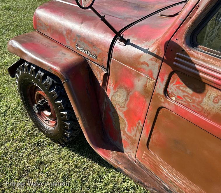 image for item EV1889 1950 Willy's Jeep pickup truck