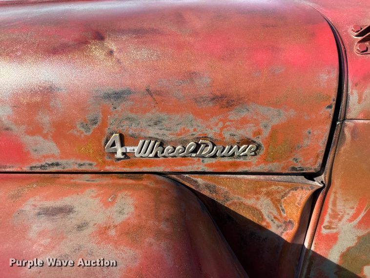 image for item EV1889 1950 Willy's Jeep pickup truck