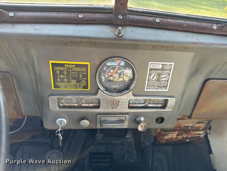 image for item EV1889 1950 Willy's Jeep pickup truck