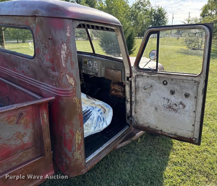 image for item EV1889 1950 Willy's Jeep pickup truck