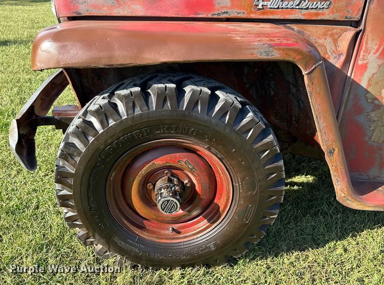 image for item EV1889 1950 Willy's Jeep pickup truck