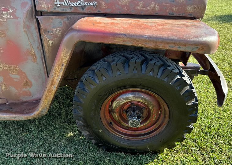 image for item EV1889 1950 Willy's Jeep pickup truck