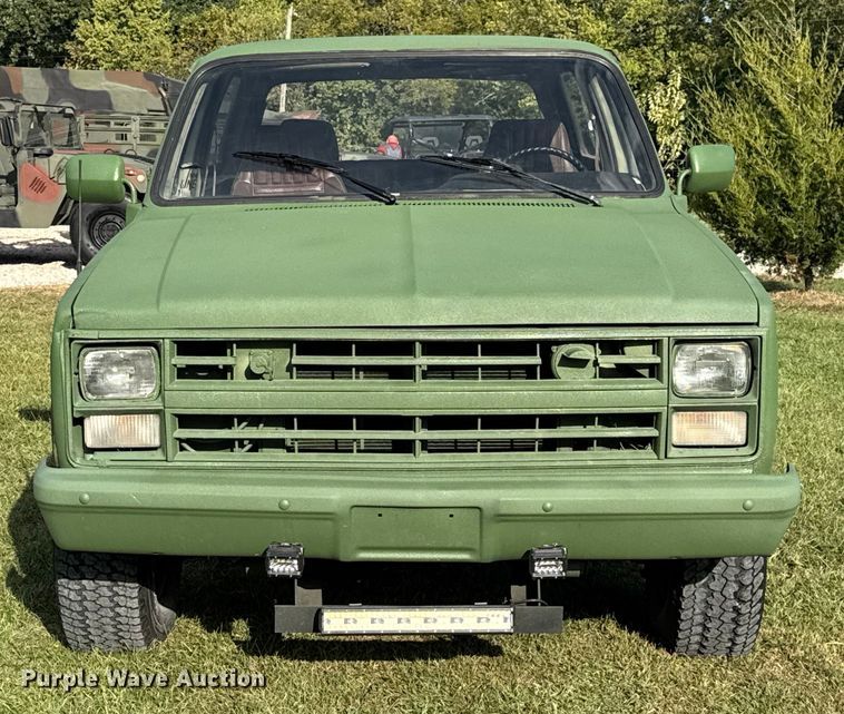 image for item EV1890 1986 Chevrolet M1009 SUV