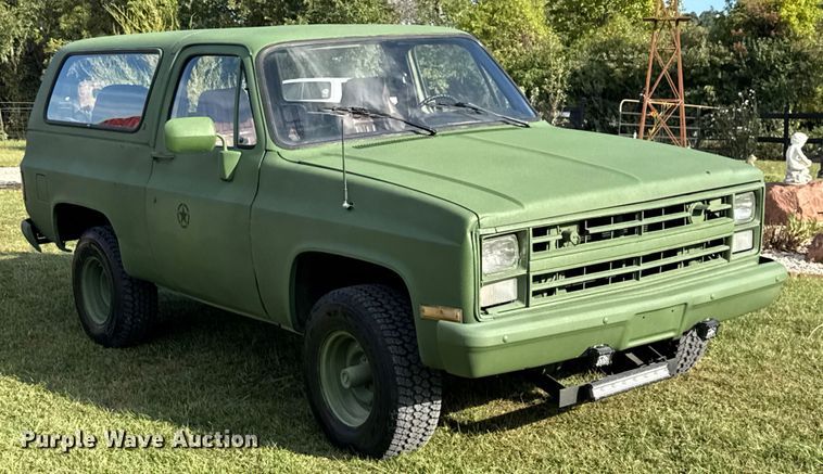 image for item EV1890 1986 Chevrolet M1009 SUV