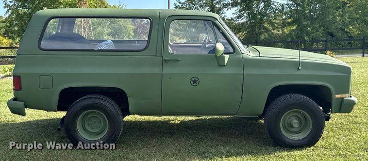 image for item EV1890 1986 Chevrolet M1009 SUV