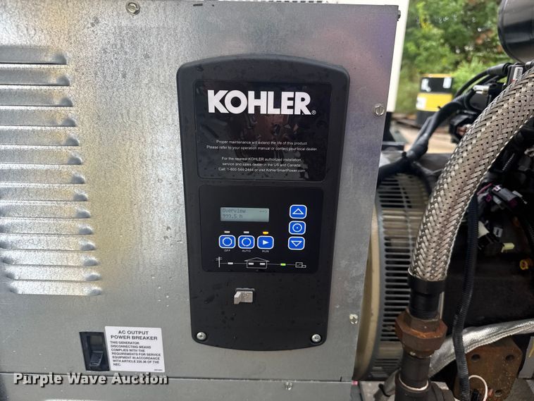 image for item EV1901 2014 Kohler Power Systems 38RCL generator