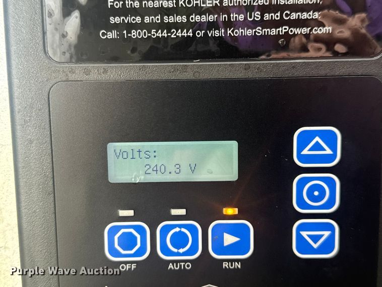 image for item EV1901 2014 Kohler Power Systems 38RCL generator