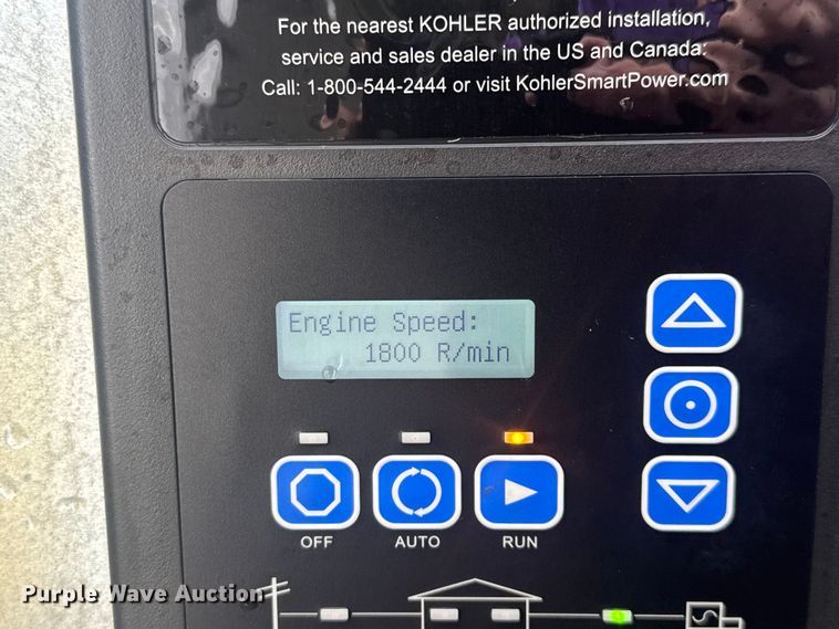 image for item EV1901 2014 Kohler Power Systems 38RCL generator