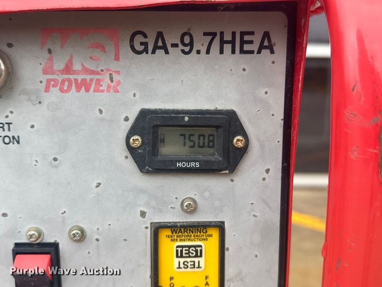 image for item EV1904 MQ Power GA-9.7HEA generator