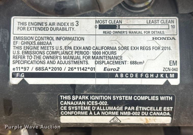 image for item EV1904 MQ Power GA-9.7HEA generator