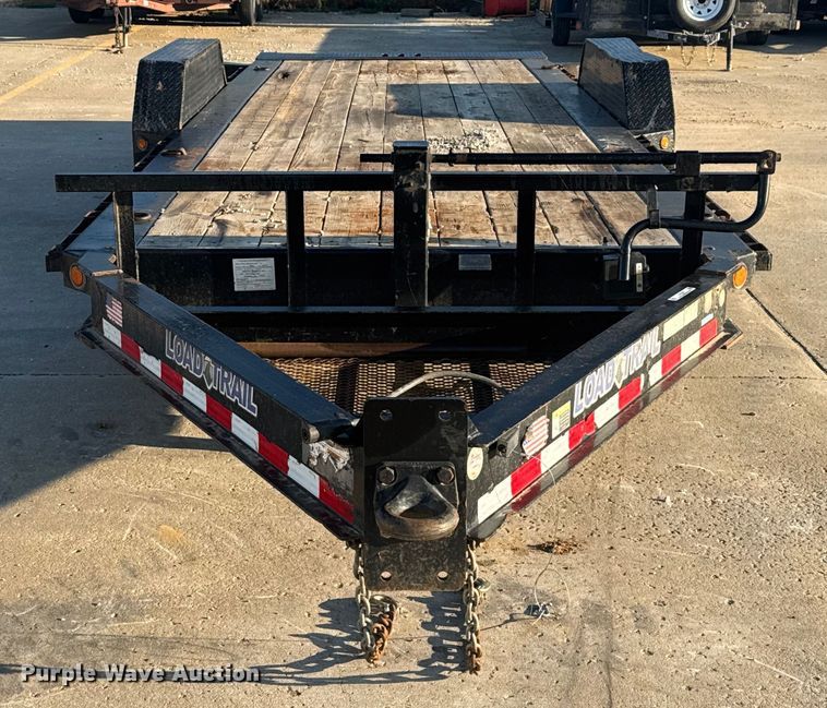 image for item EV1950 2019 Load Trail  tilt deck equipment trailer