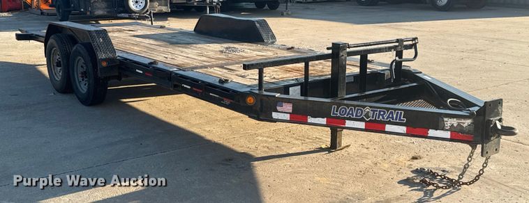 image for item EV1950 2019 Load Trail  tilt deck equipment trailer