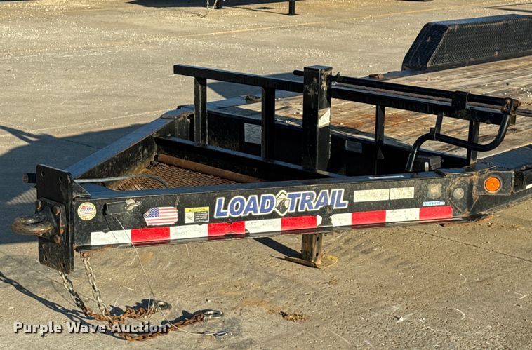 image for item EV1950 2019 Load Trail  tilt deck equipment trailer