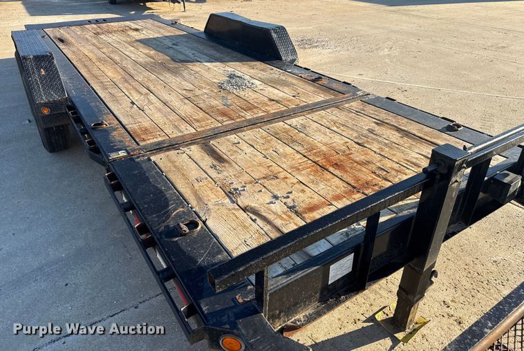 image for item EV1950 2019 Load Trail  tilt deck equipment trailer