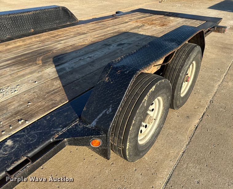 image for item EV1950 2019 Load Trail  tilt deck equipment trailer