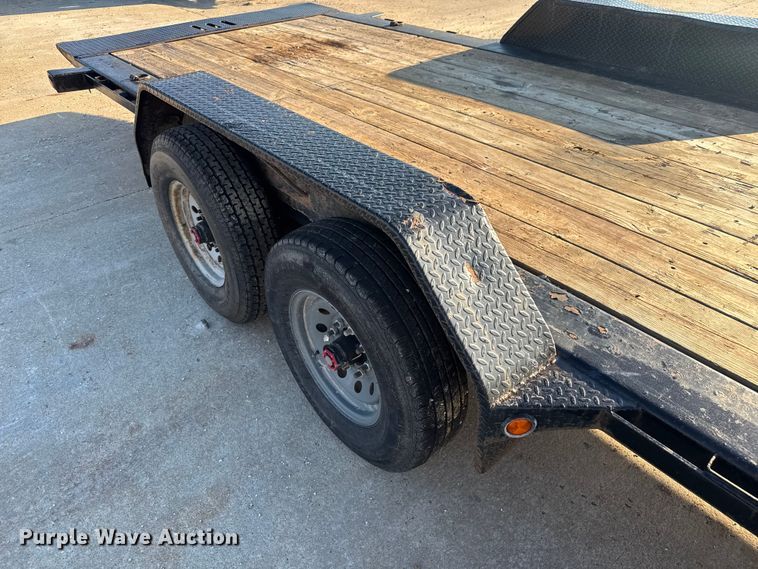 image for item EV1950 2019 Load Trail  tilt deck equipment trailer