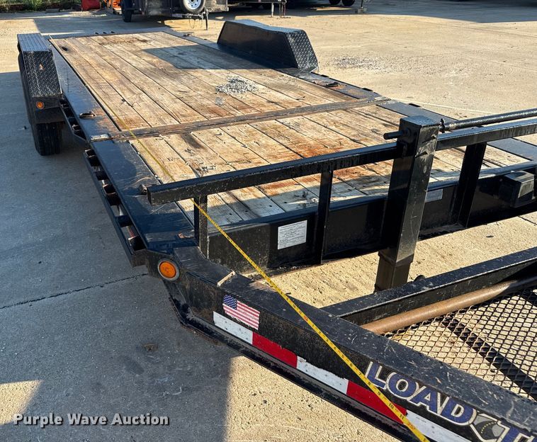 image for item EV1950 2019 Load Trail  tilt deck equipment trailer