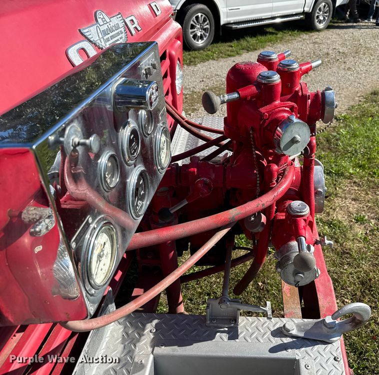 image for item EV1951 1973 Ford F750 pumper fire truck