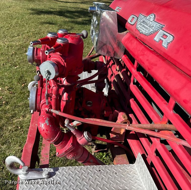 image for item EV1951 1973 Ford F750 pumper fire truck