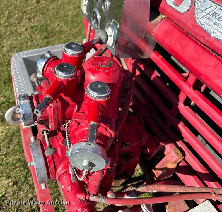 image for item EV1951 1973 Ford F750 pumper fire truck