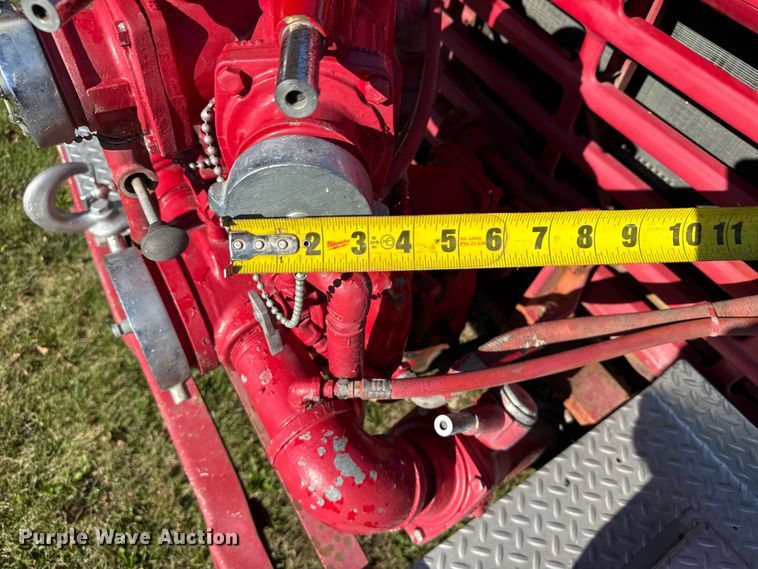 image for item EV1951 1973 Ford F750 pumper fire truck