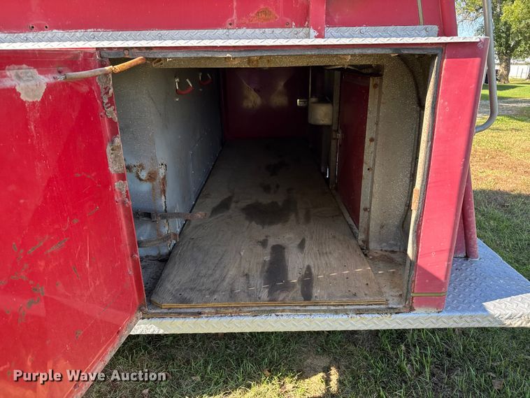 image for item EV1951 1973 Ford F750 pumper fire truck