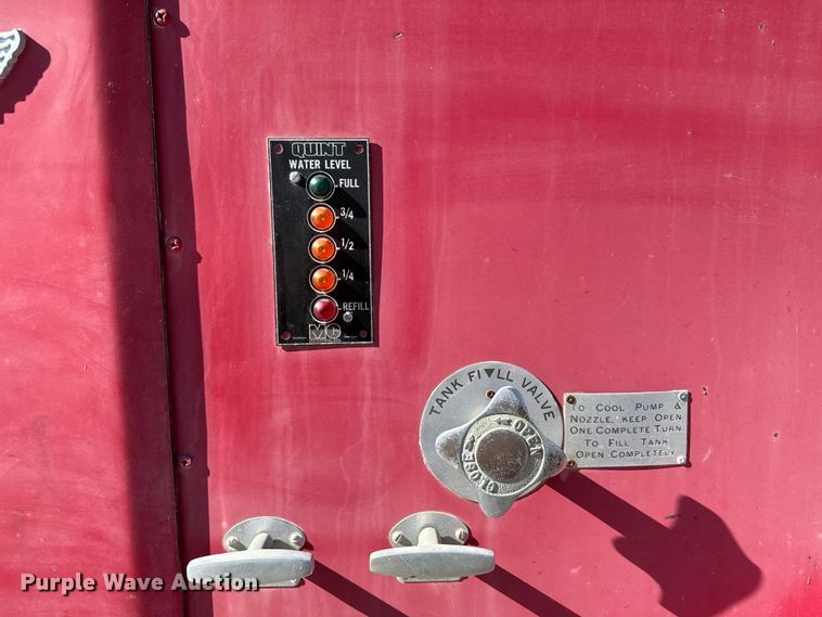 image for item EV1951 1973 Ford F750 pumper fire truck