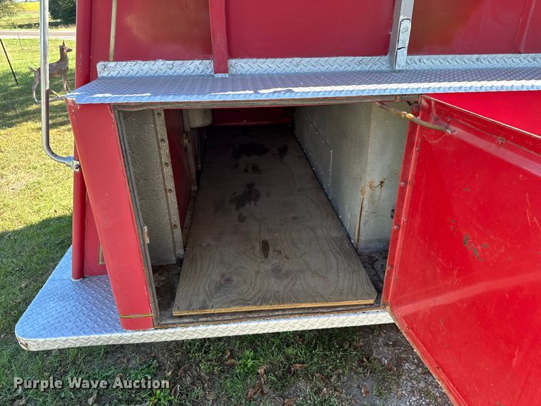 image for item EV1951 1973 Ford F750 pumper fire truck