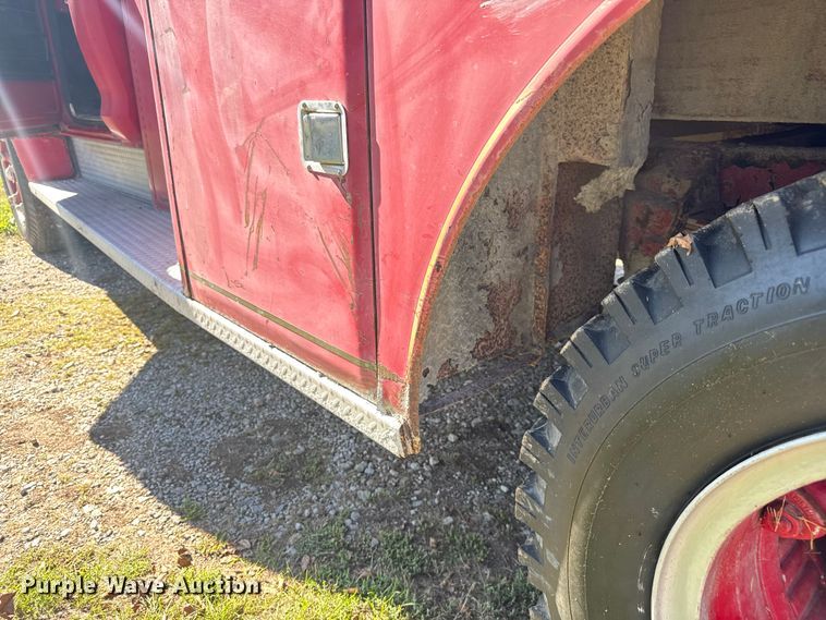 image for item EV1951 1973 Ford F750 pumper fire truck