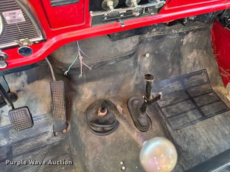 image for item EV1951 1973 Ford F750 pumper fire truck