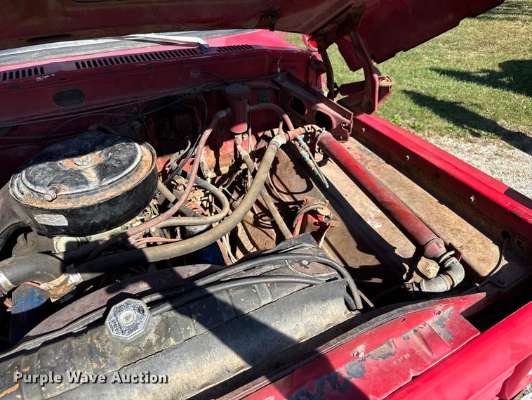 image for item EV1951 1973 Ford F750 pumper fire truck