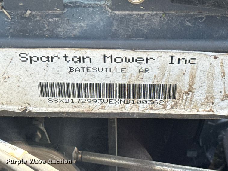 image for item EV1954 Spartan SRT-XD ZTR lawn mower