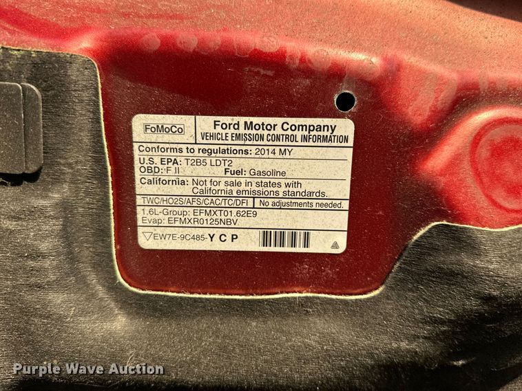 image for item EV1963 2014 Ford Escape SUV