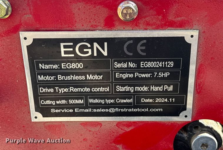 image for item EV1971 EGN EQ800 remote control lawn mower