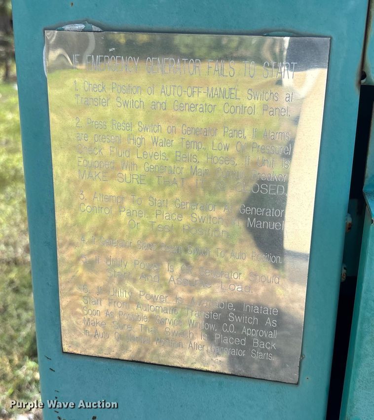 image for item EV3014 Onan 55SKBL27133A generator