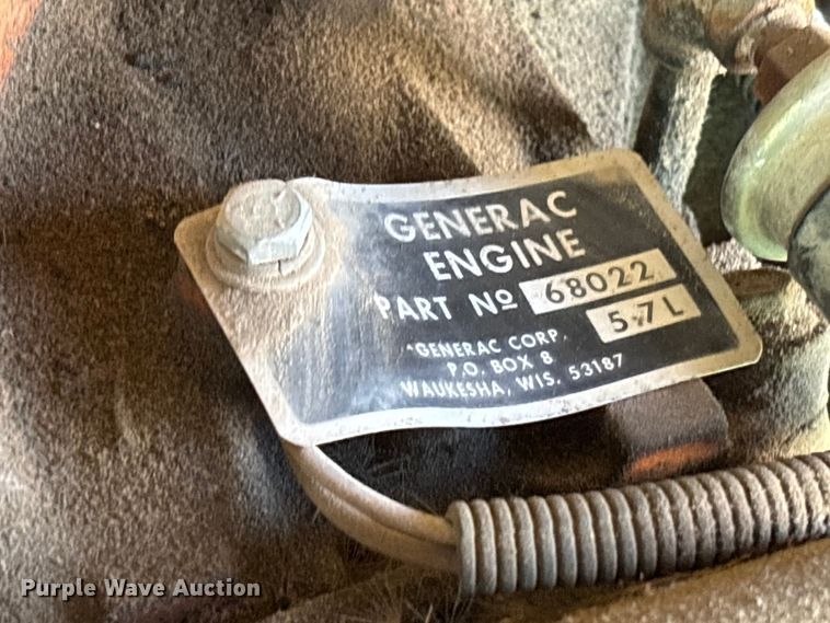 image for item EV3015 Generac 89A01639-S generator