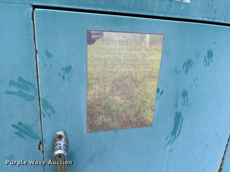 image for item EV3019 Onan 30.0EK-3R/12550H generator