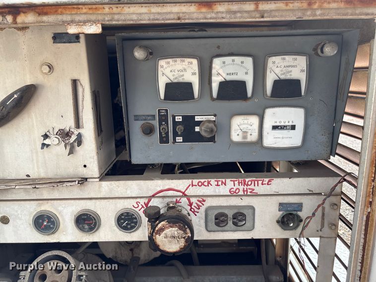 image for item EV3020 Stewart and Stevenson Services generator