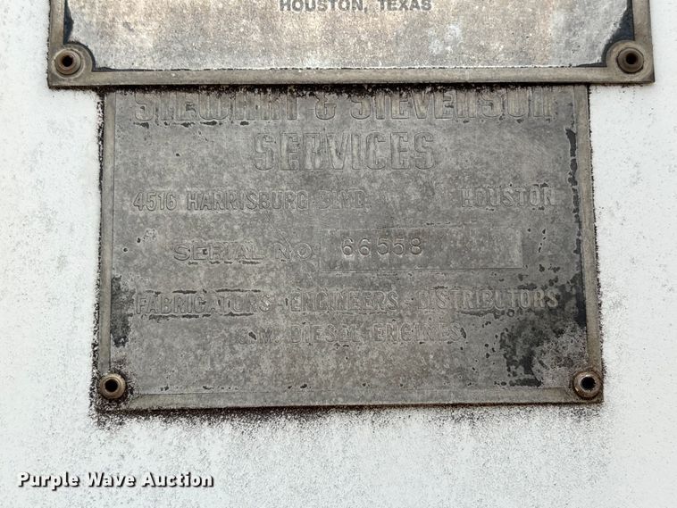 image for item EV3020 Stewart and Stevenson Services generator