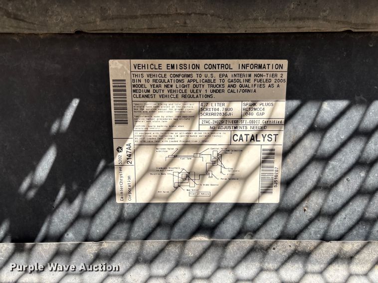 image for item EV3024 2005 Dodge Ram 1500 pickup truck