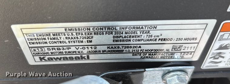 image for item EV3030 2024 Bobcat ZT2000 ZTR lawn mower