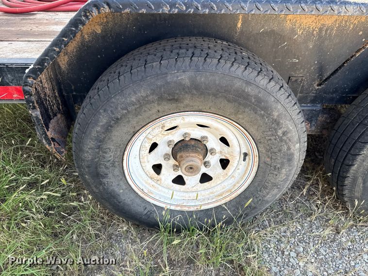 image for item GH9379 2012 PJ Trailers CC162 equipment trailer