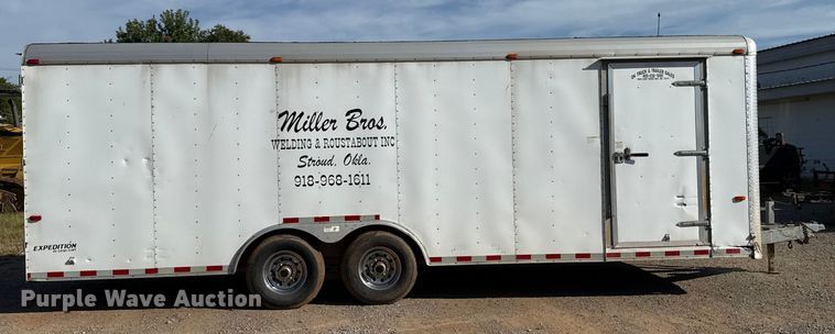 image for item GH9381 2013 Cargo Craft of Texas, Inc. Expedition-85242 enclosed cargo trailer