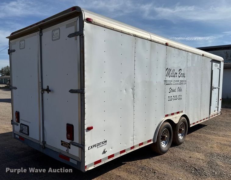 image for item GH9381 2013 Cargo Craft of Texas, Inc. Expedition-85242 enclosed cargo trailer