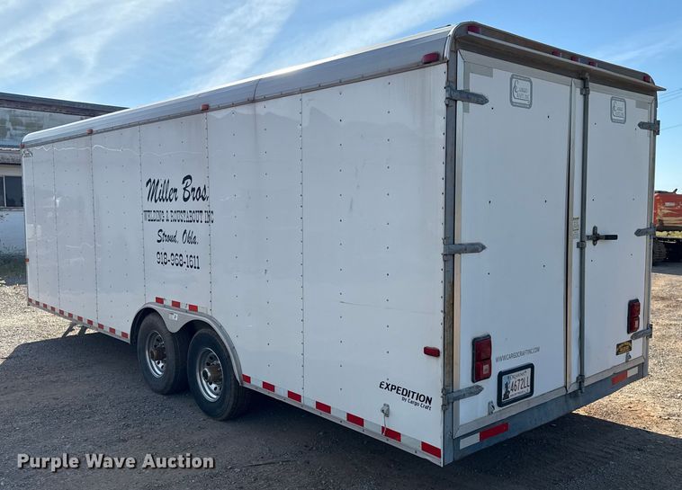 image for item GH9381 2013 Cargo Craft of Texas, Inc. Expedition-85242 enclosed cargo trailer