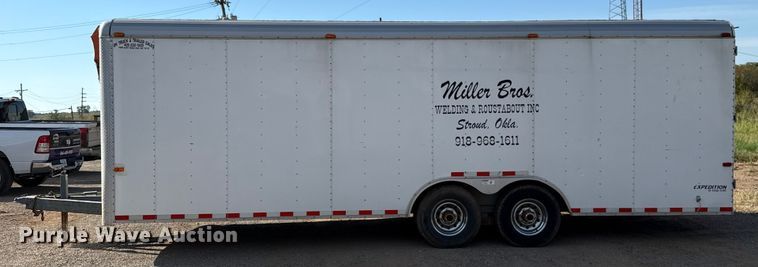 image for item GH9381 2013 Cargo Craft of Texas, Inc. Expedition-85242 enclosed cargo trailer